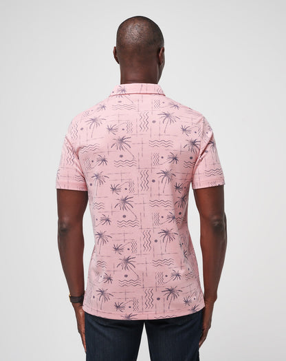 Travis Mathew Coconut Palm Polo