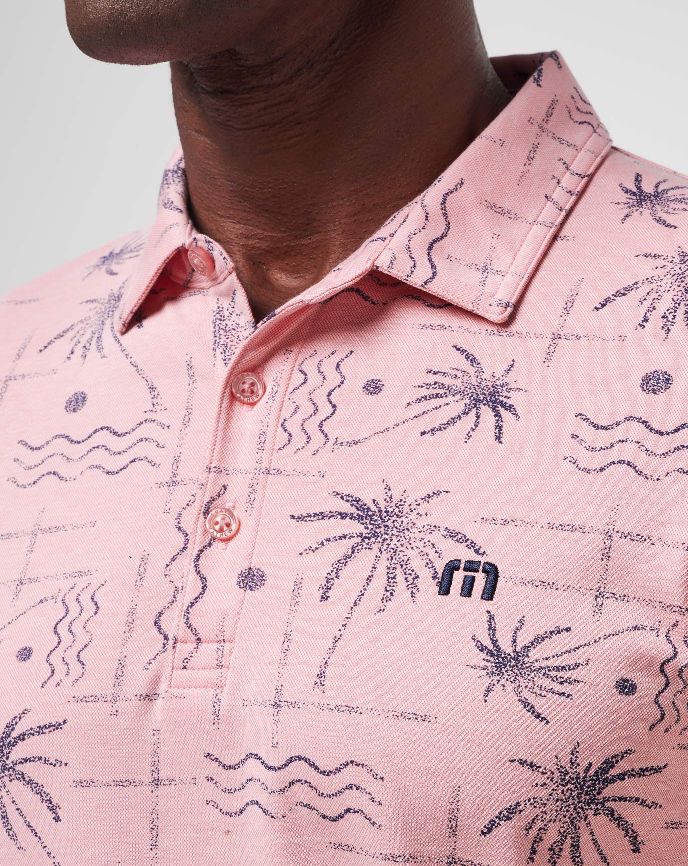 Travis Mathew Coconut Palm Polo