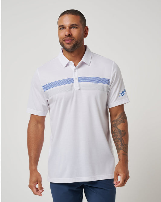 Travis Mathew Los Angeles Dodgers Top Recruit Polo