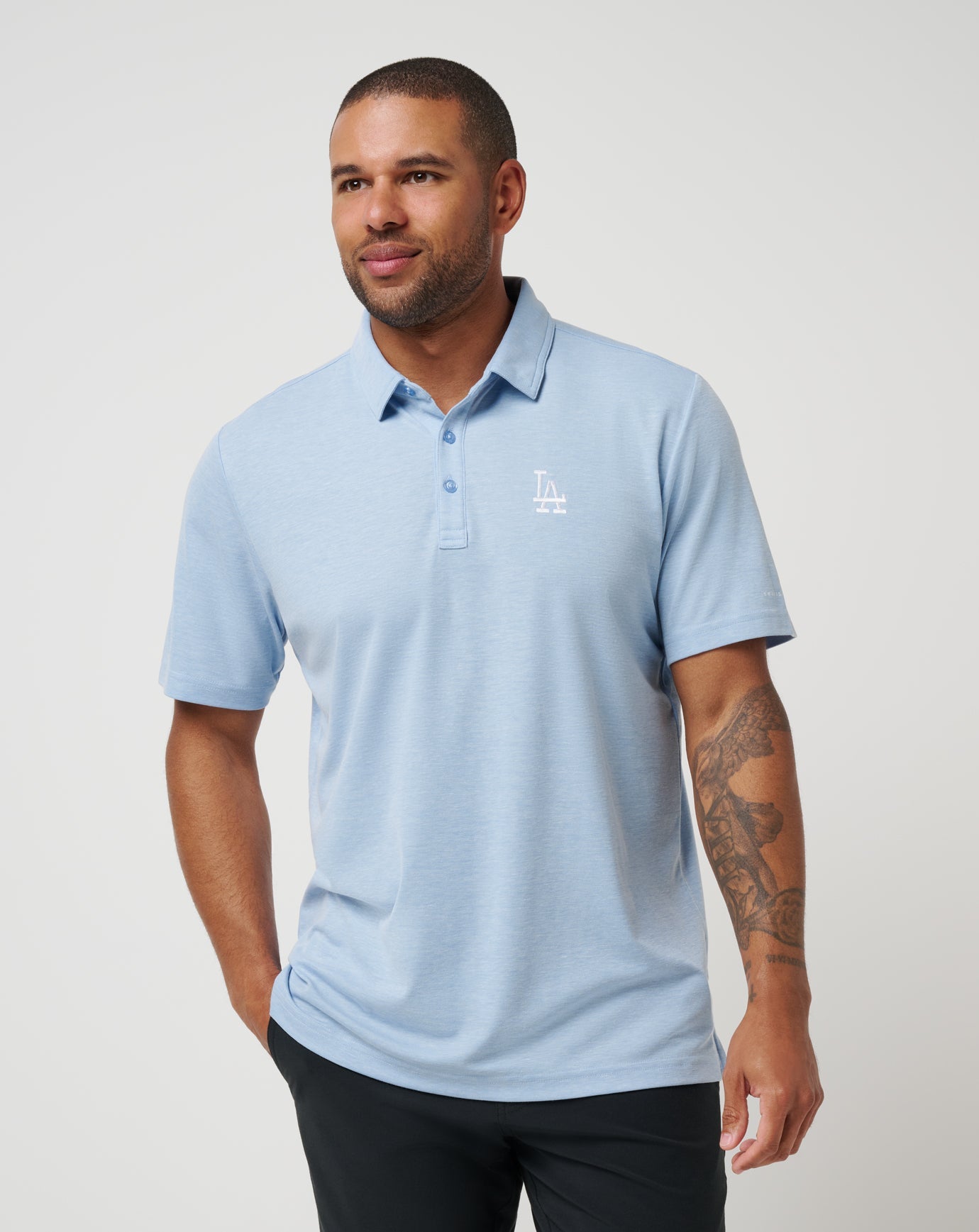 Travis Mathew Los Angeles Dodgers Playoff Pitch Polo