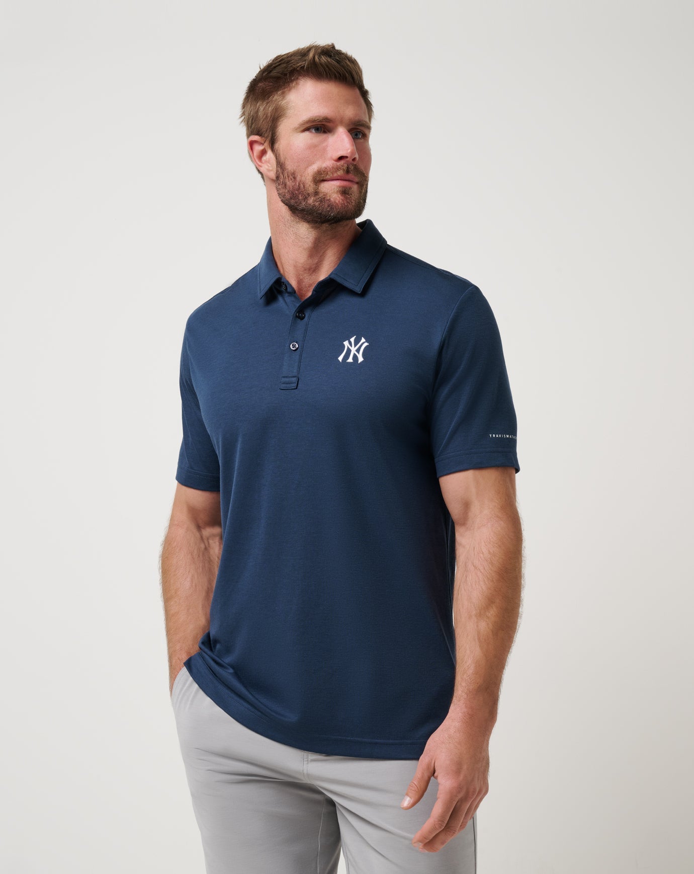 Travis Mathew New York Yankees Playoff Pitch Polo