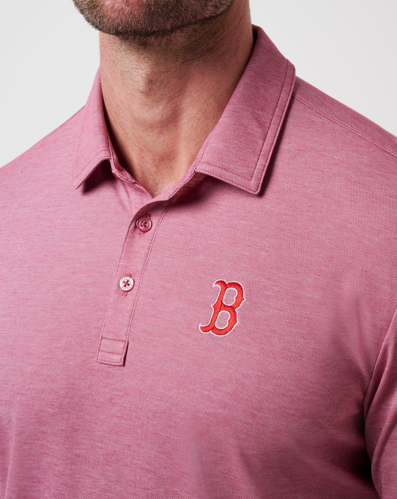 Travis Mathew Boston Red Sox Playoff Pitch Polo
