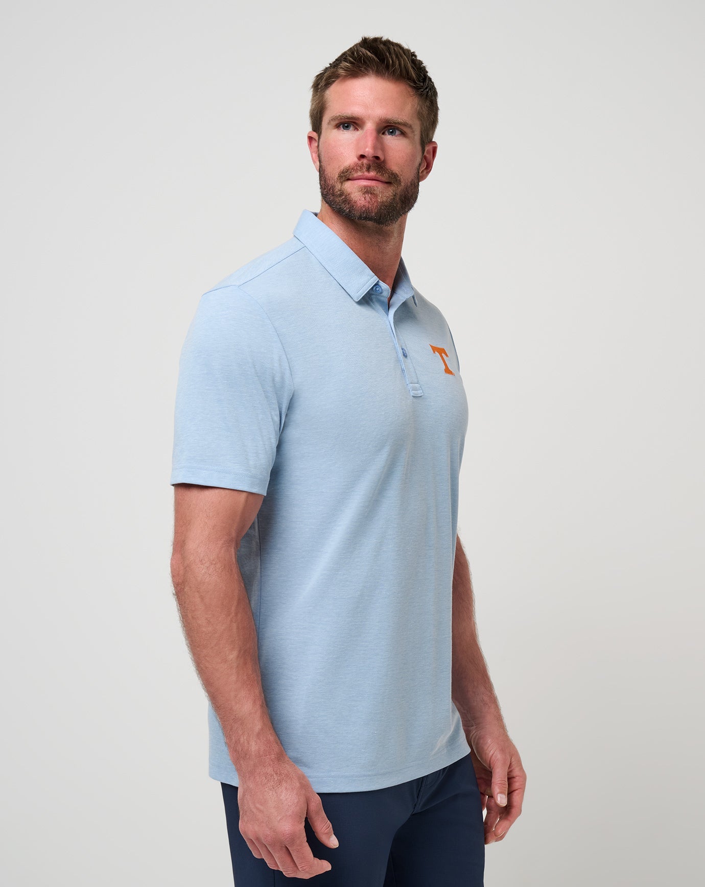 Travis Mathew Tennessee School Pride Polo