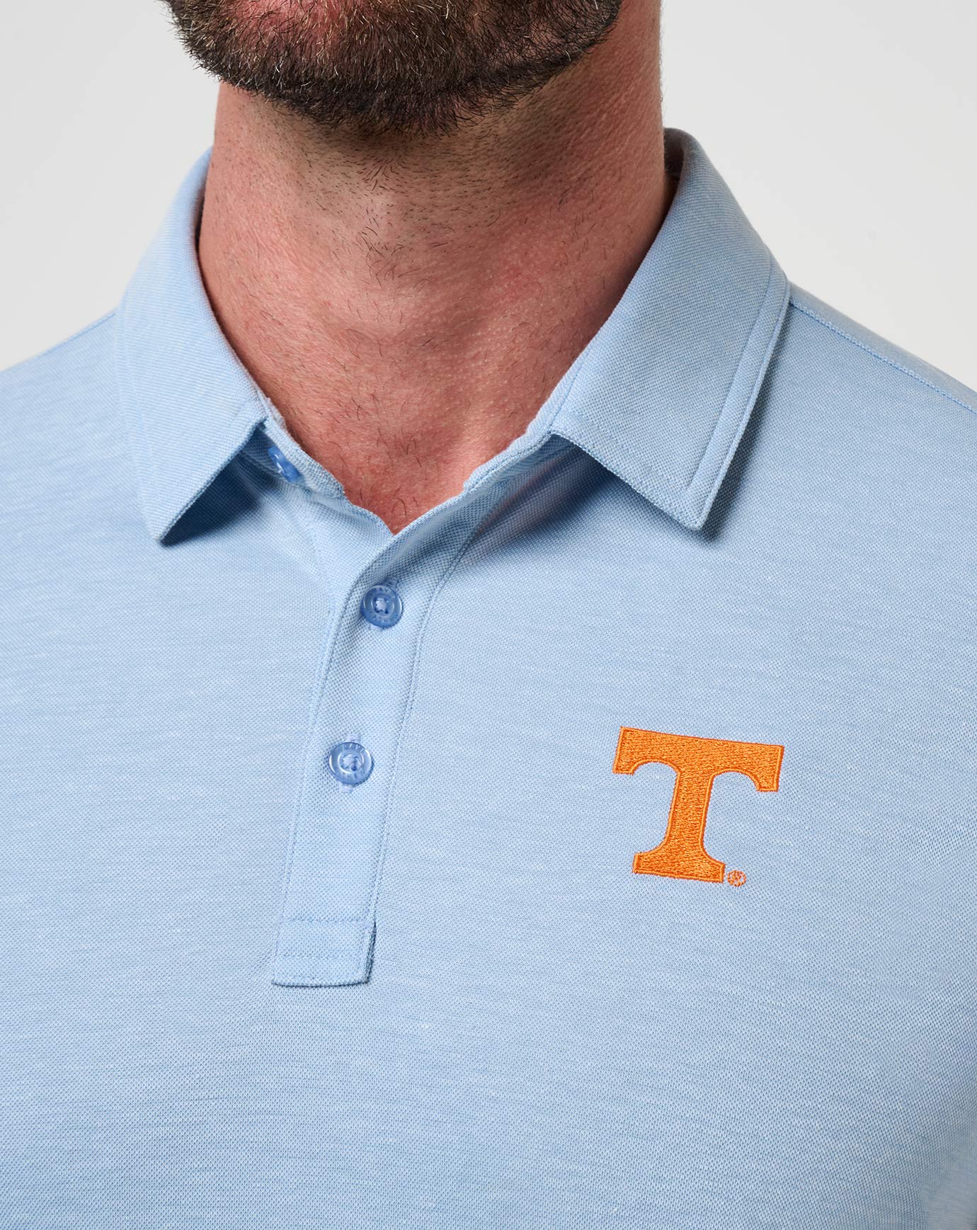 Travis Mathew Tennessee School Pride Polo