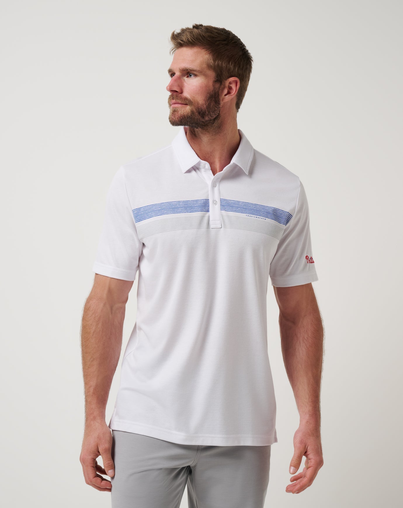 Travis Mathew Philadelphia Phillies Top Recruit Polo