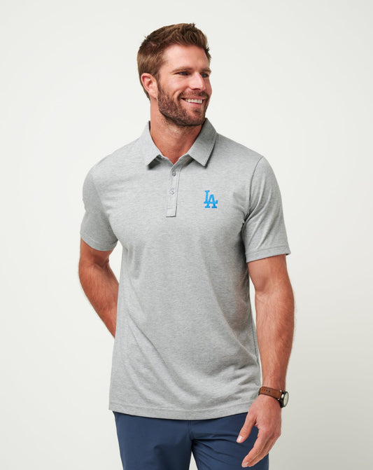 Travis Mathew Los Angeles Dodgers The Zinna Polo