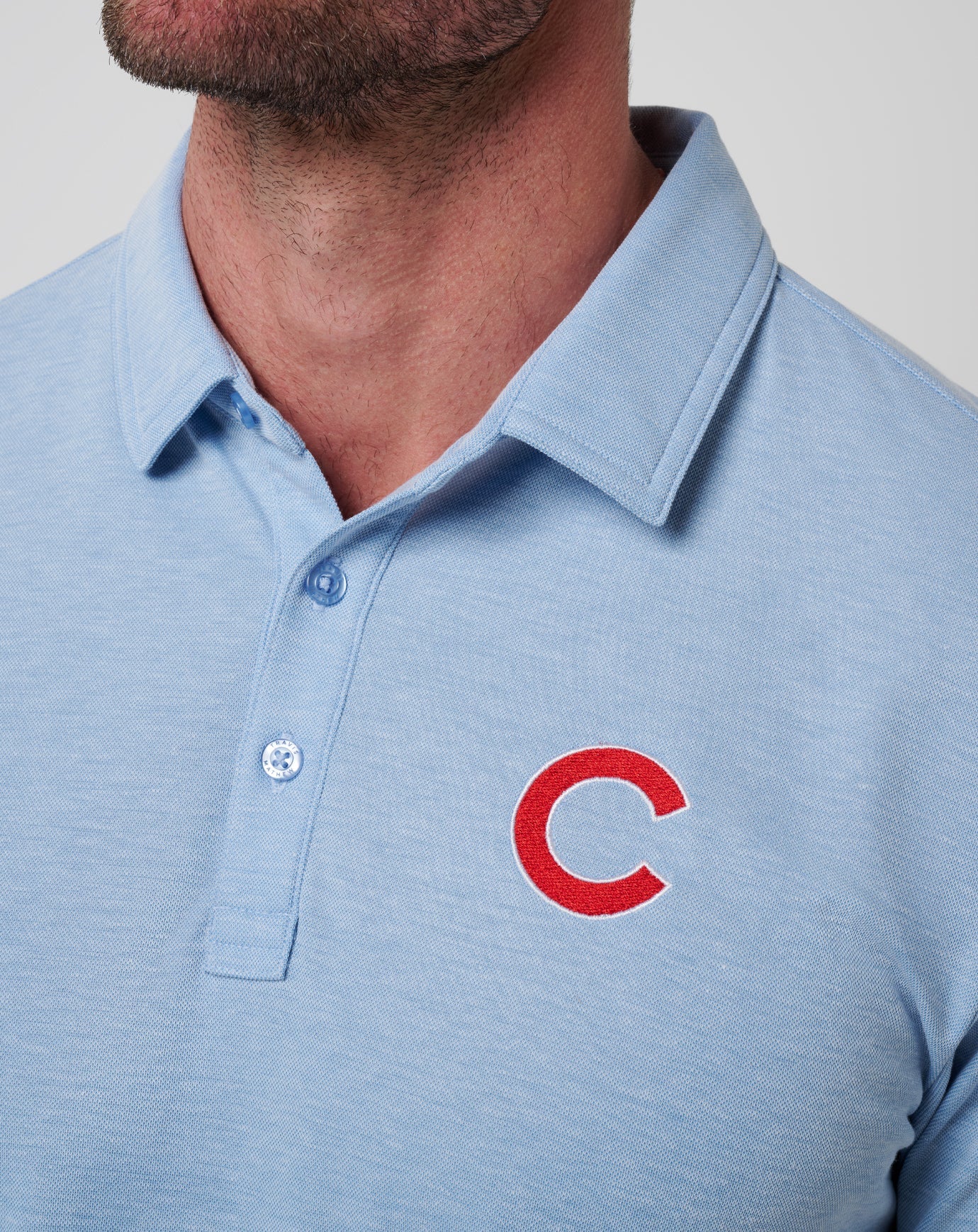 Travis Mathew Chicago Cubs Playoff Pitch Polo