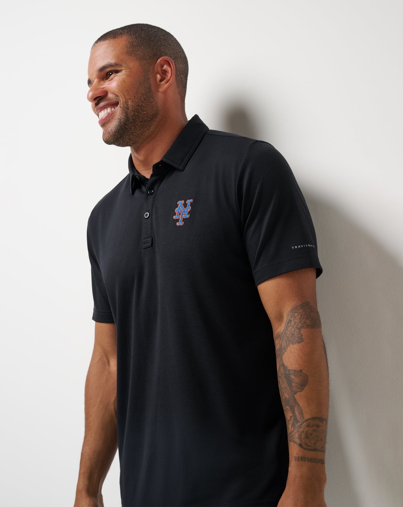 Travis Mathew New York Mets Playoff Pitch Polo
