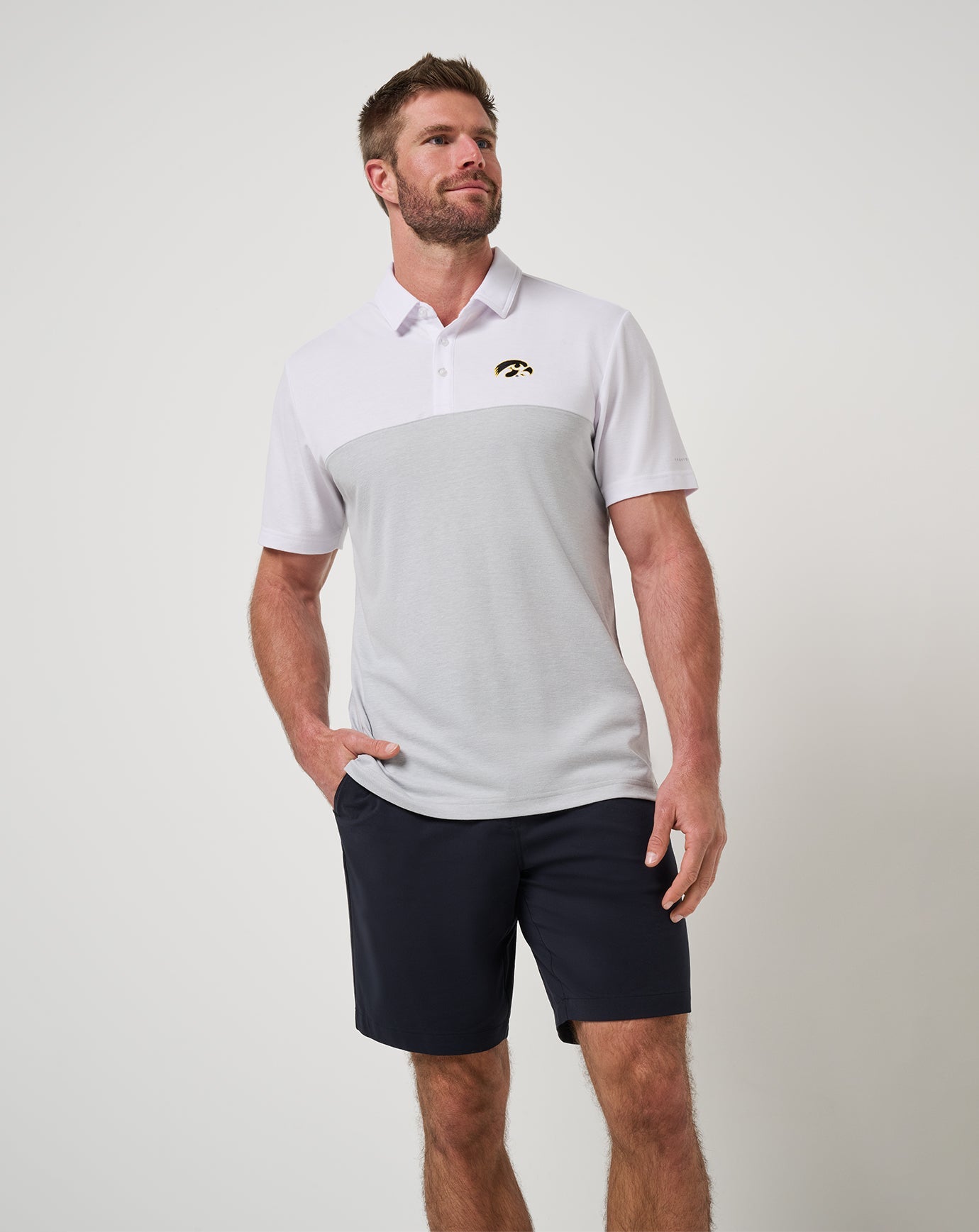 Travis Mathew Iowa Drop Back Polo