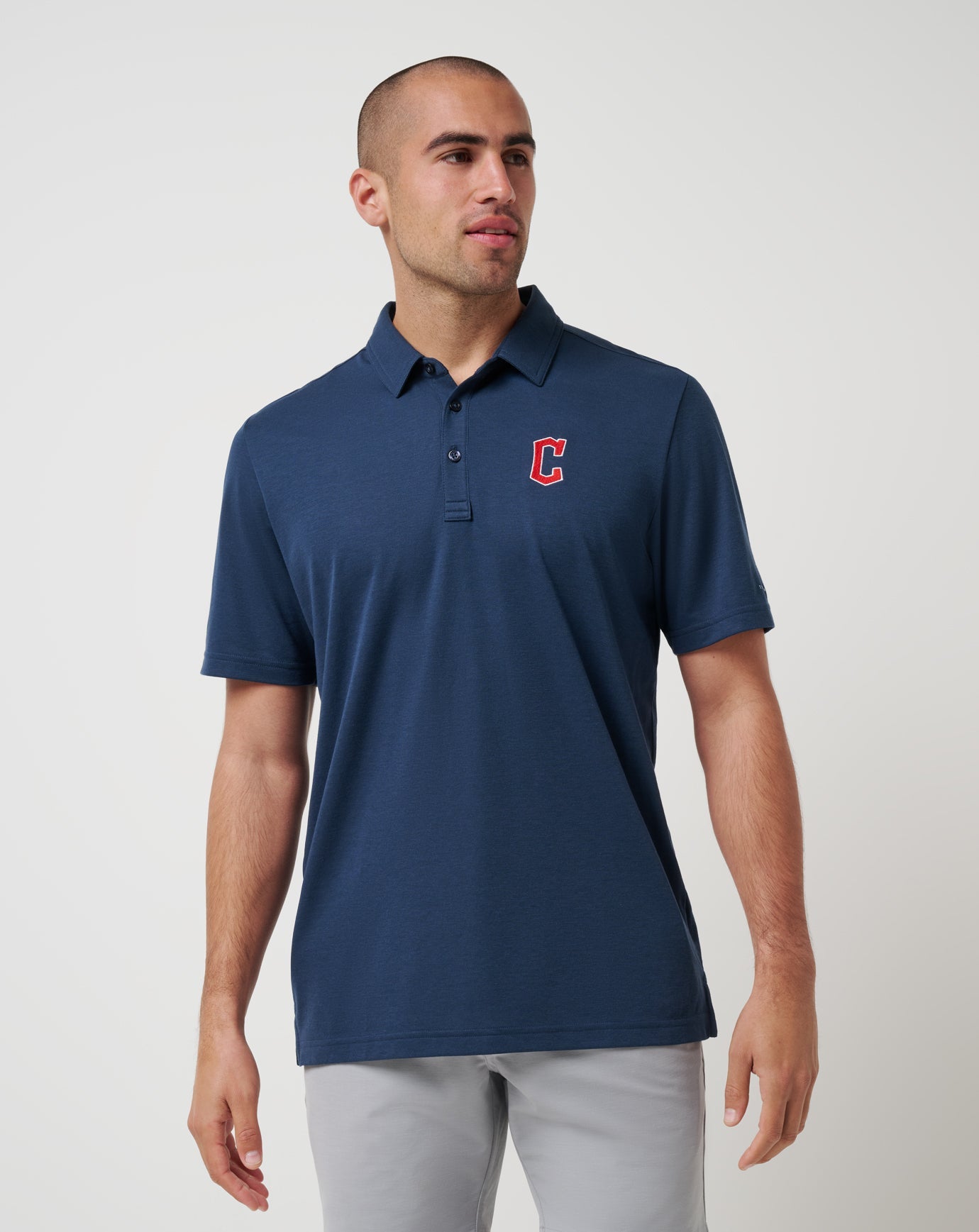 Travis Mathew Cleveland Guardians Playoff Pitch Polo