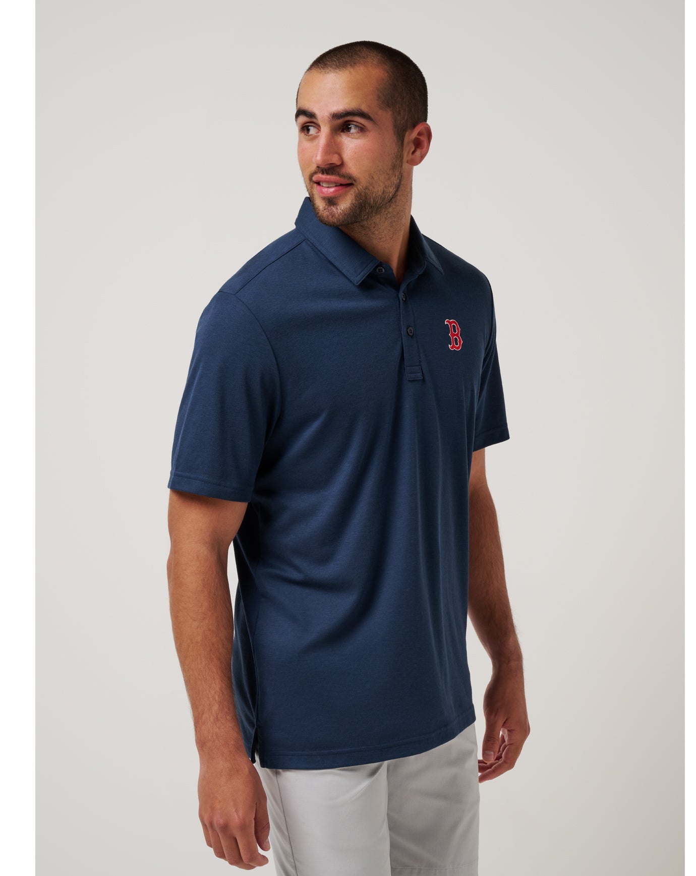 Travis Mathew Boston Red Sox Playoff Pitch Polo