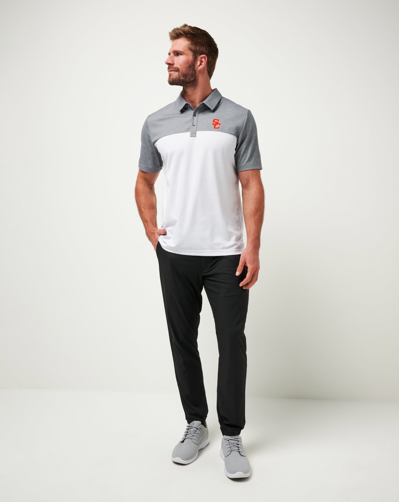 Travis Mathew USC The Rudds 2.0 Polo