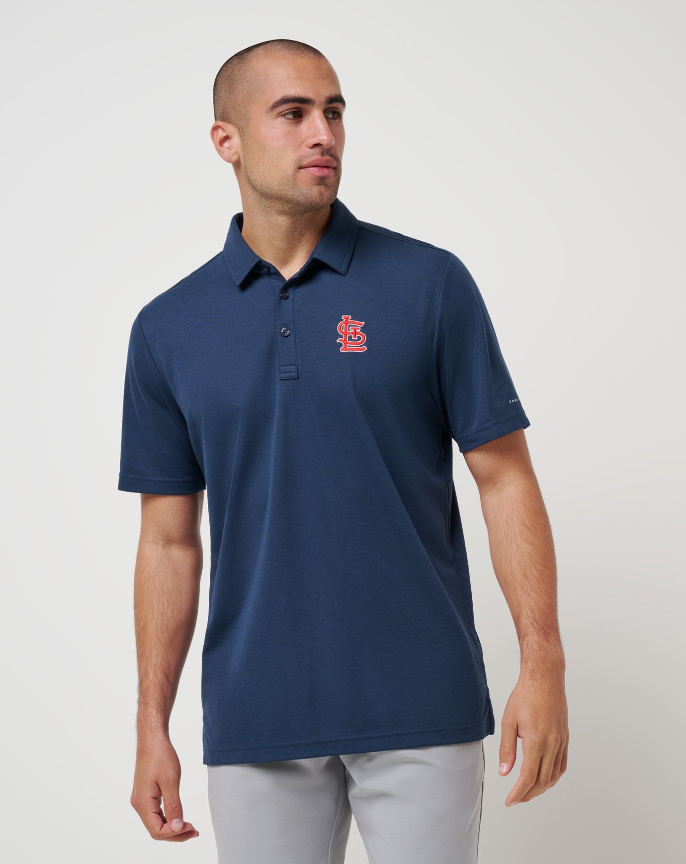 Travis Mathew St Louis Cardinals Playoff Pitch Polo