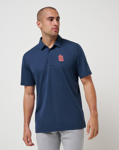 Travis Mathew St Louis Cardinals Playoff Pitch Polo