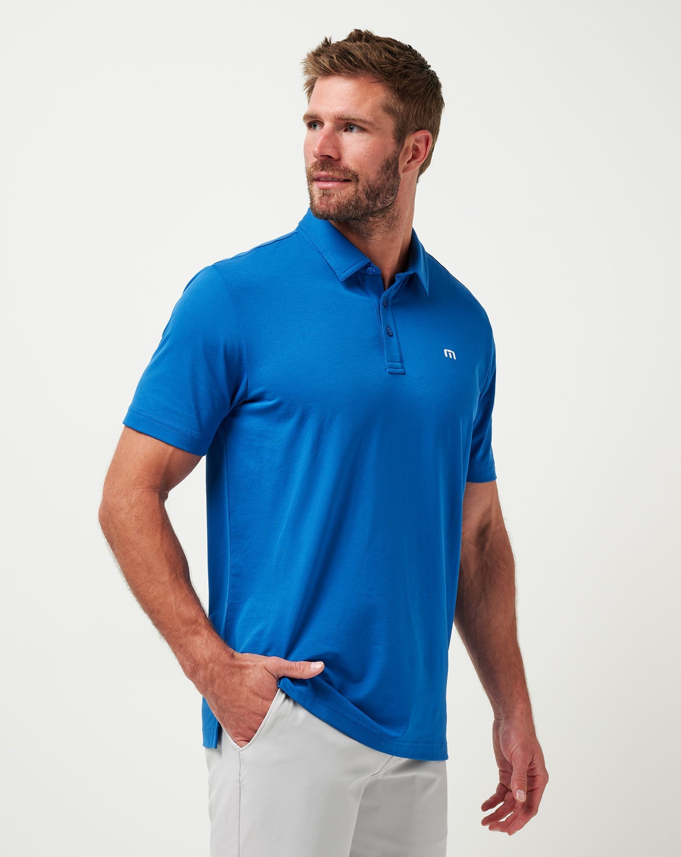 Travis Mathew Chicago Cubs Club Rules Polo