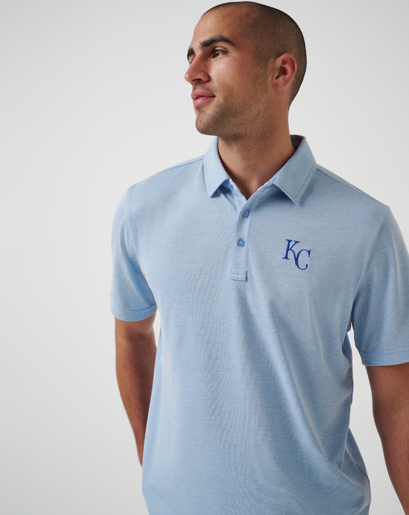 Travis Mathew Kansas City Royals Playoff Pitch Polo