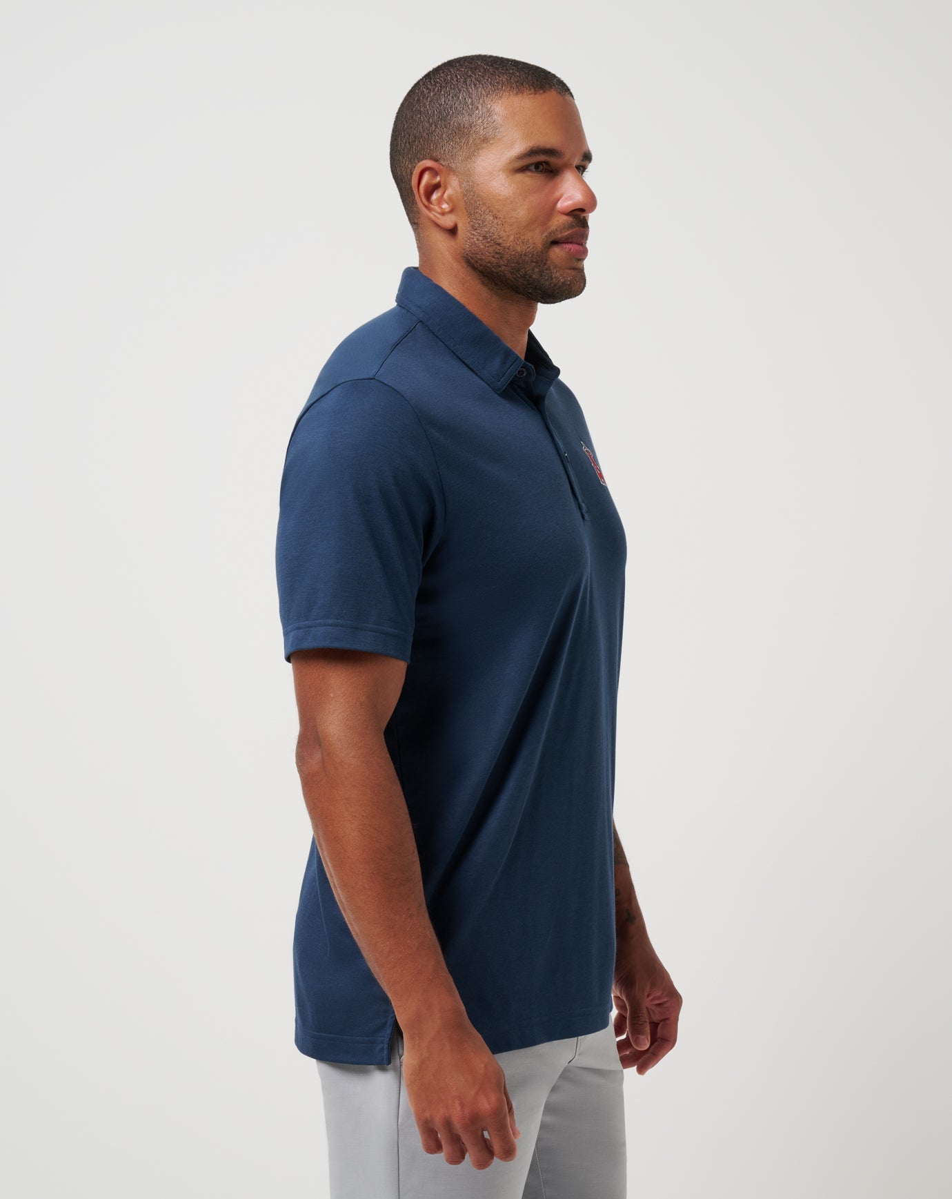 Travis Mathew Los Angeles Angels Playoff Pitch Polo