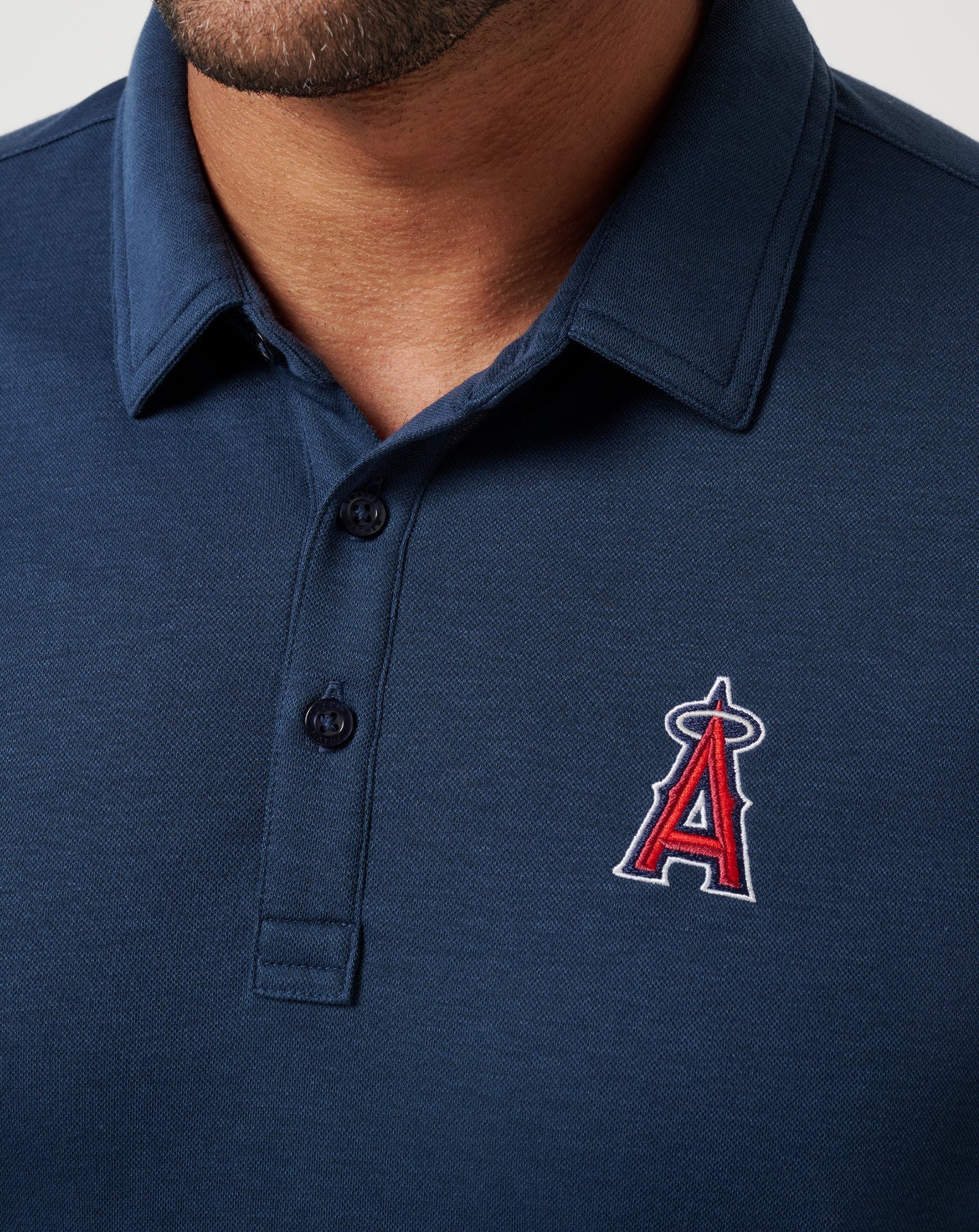 Travis Mathew Los Angeles Angels Playoff Pitch Polo