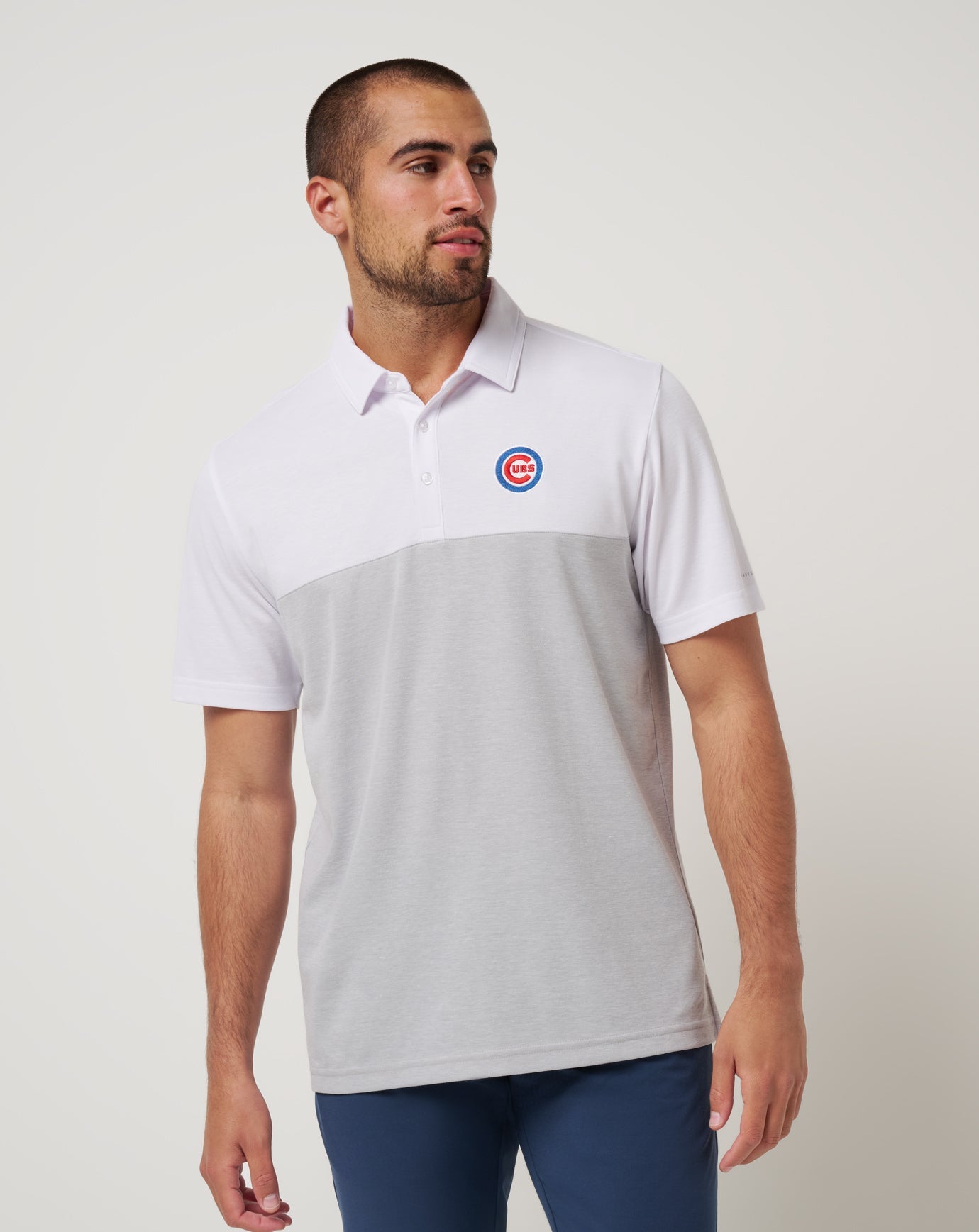 Travis Mathew Chicago Cubs Home Run Leader Polo