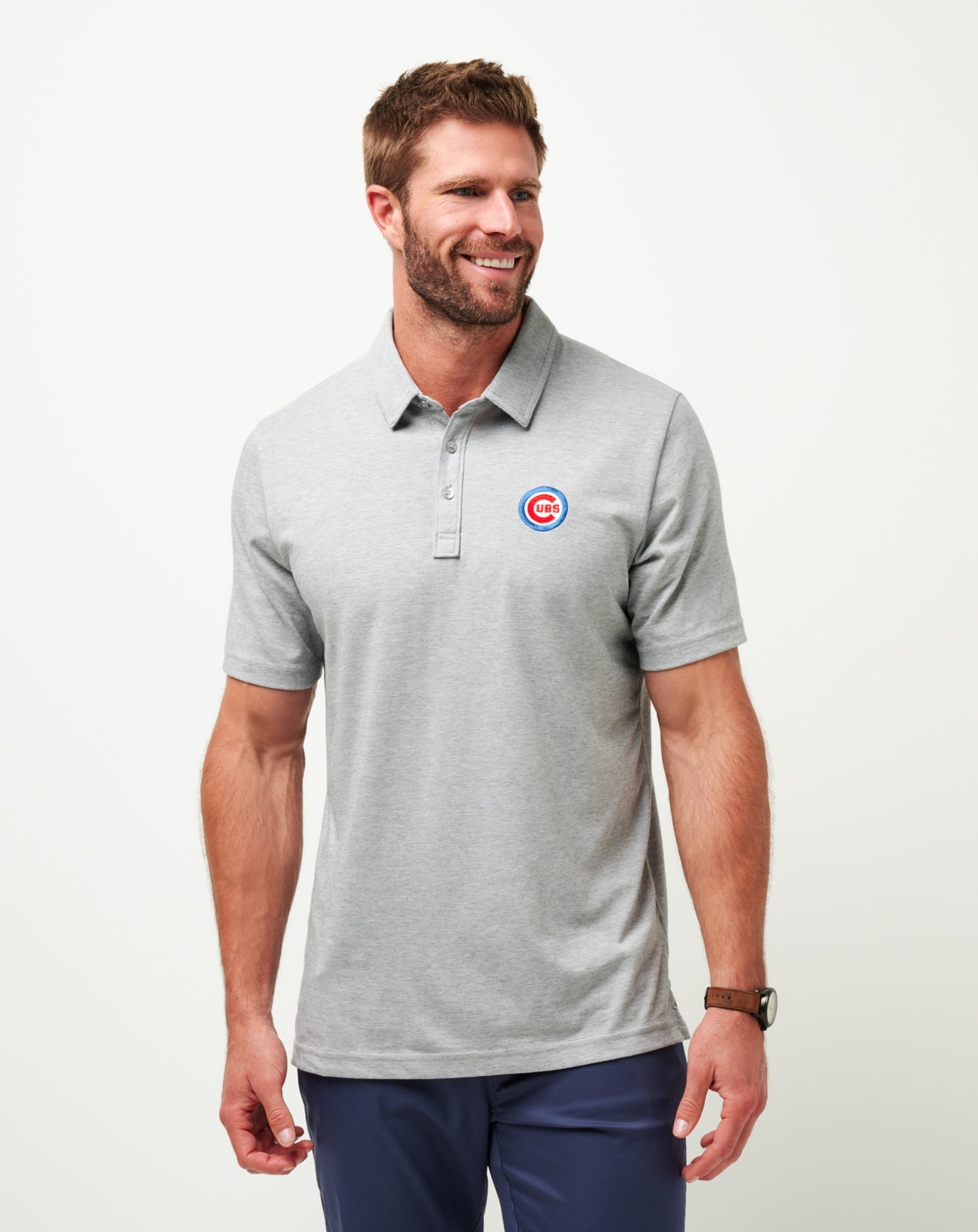 Travis Mathew Chicago Cubs The Zinna Polo