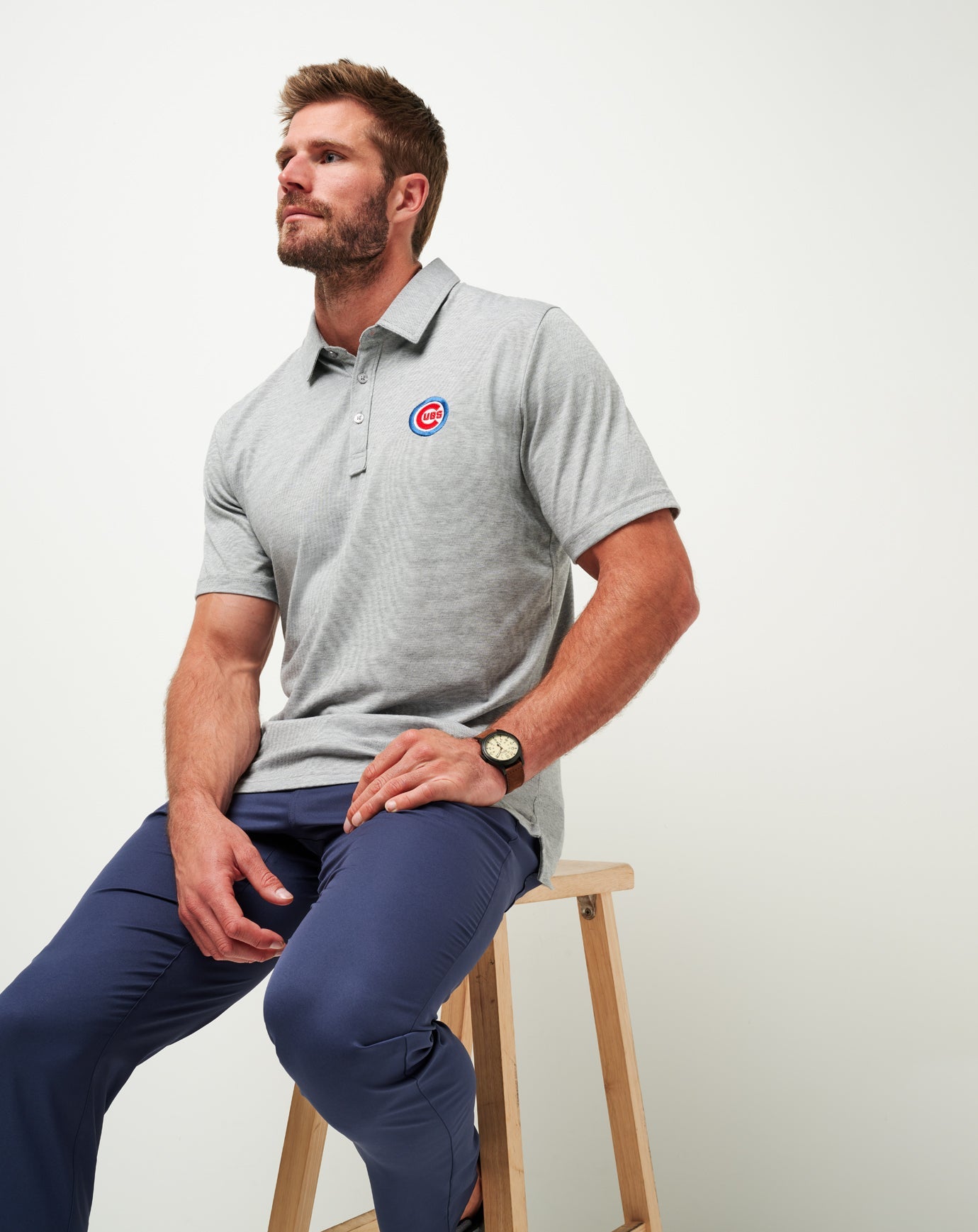 Travis Mathew Chicago Cubs The Zinna Polo