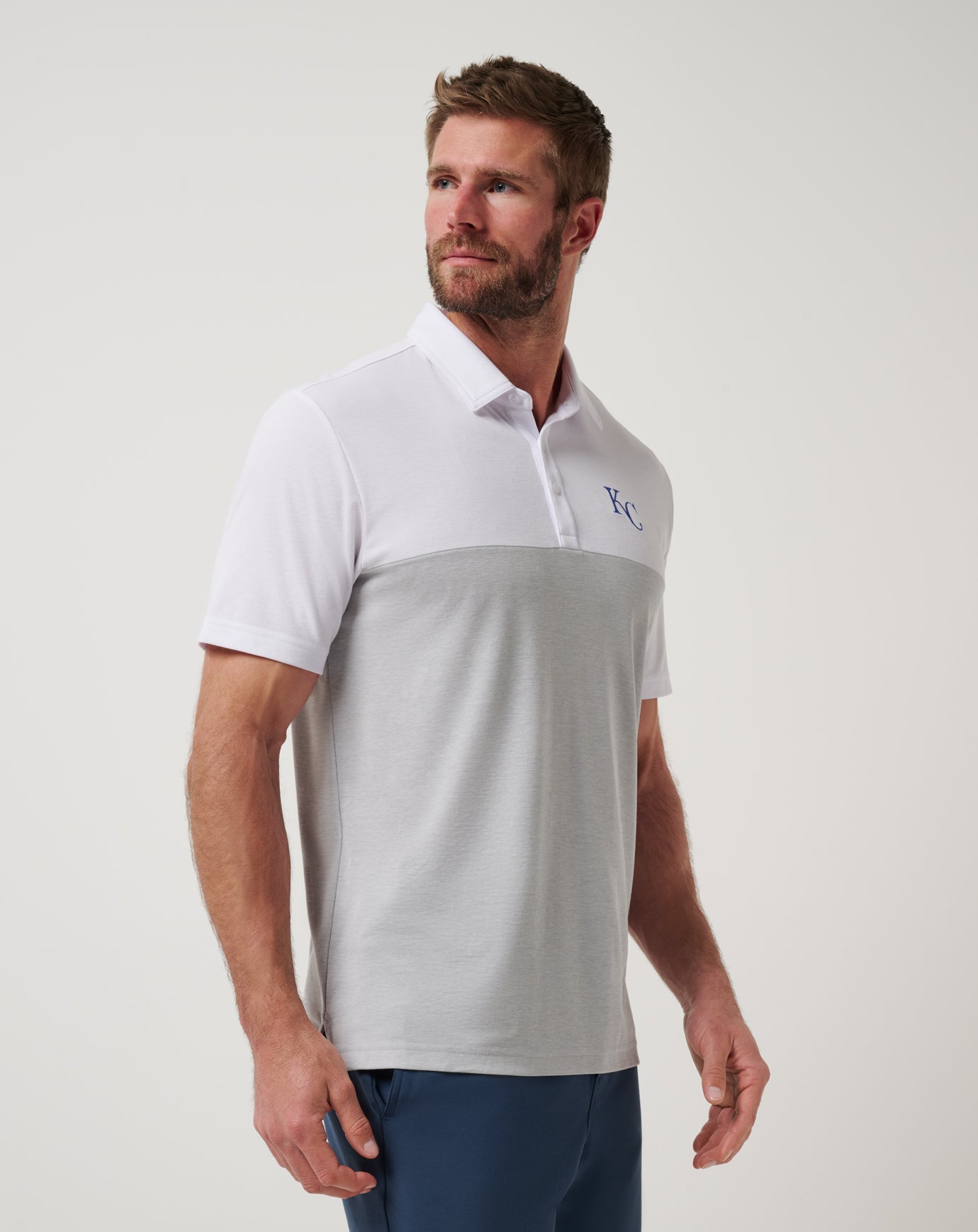 Travis Mathew Kansas City Royals Home Run Leader Polo