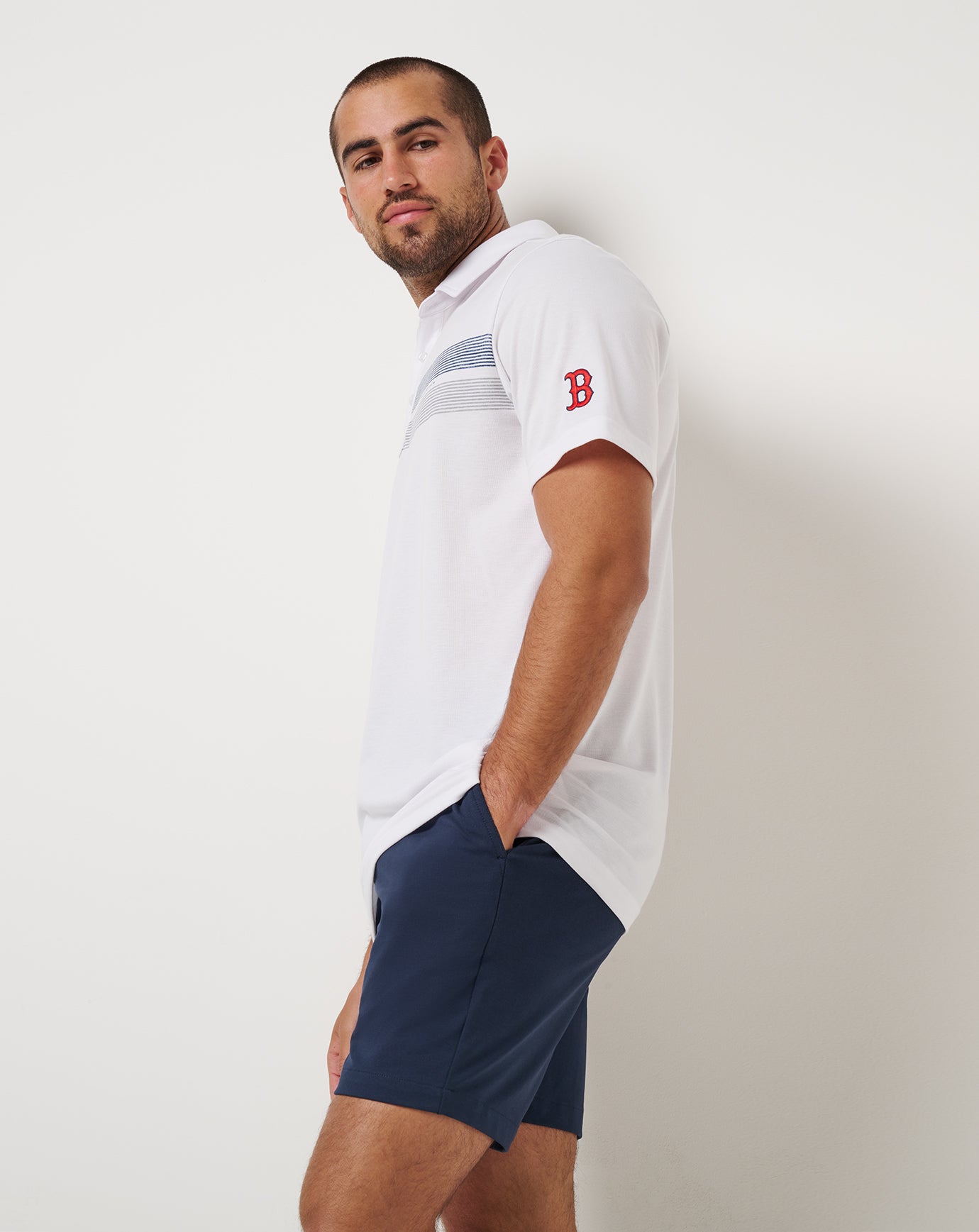 Travis Mathew Boston Red Sox Top Recruit Polo