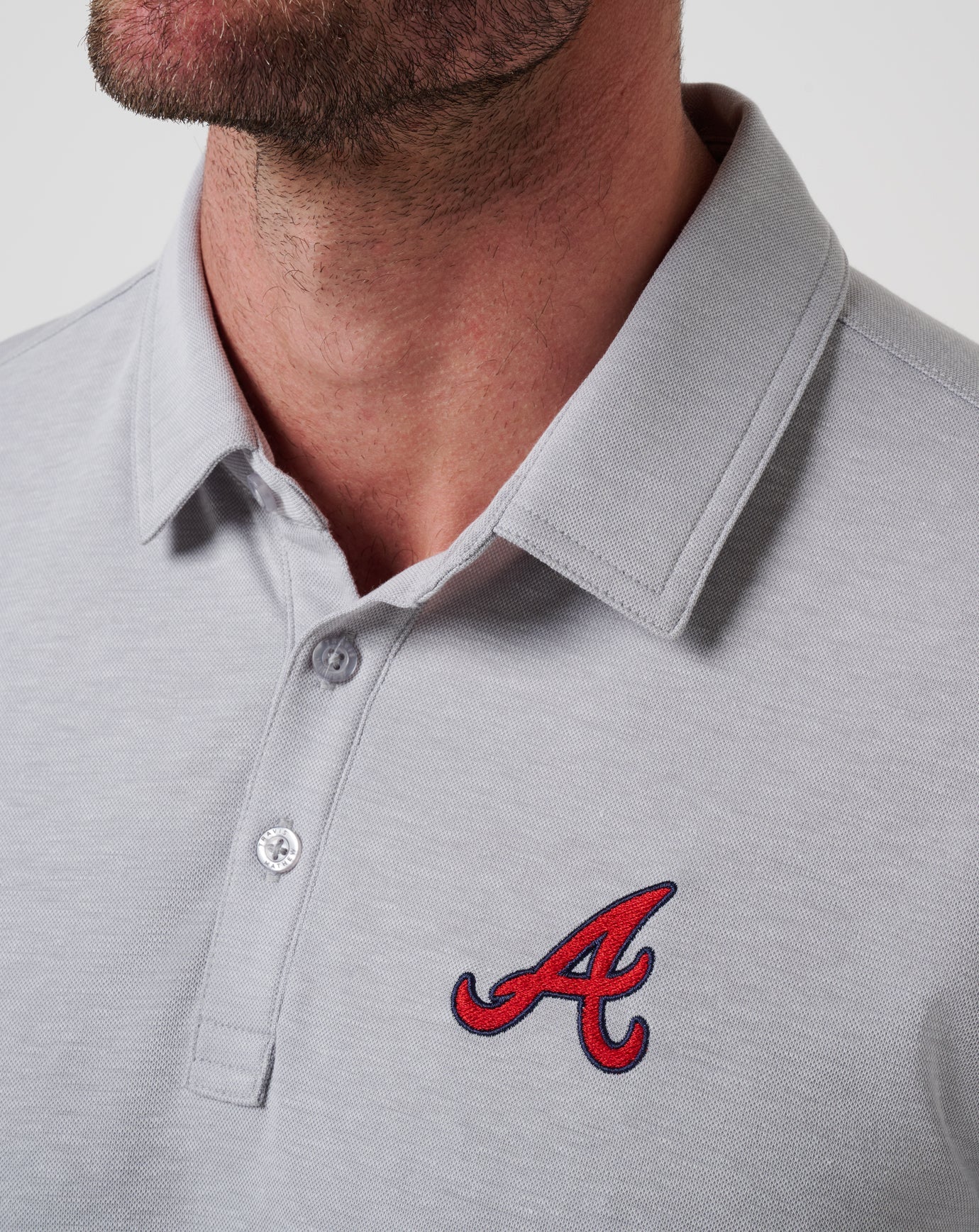 Travis Mathew Atlanta Braves Playoff Pitch Polo