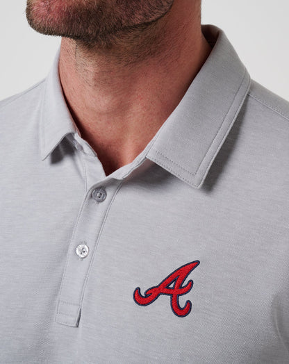 Travis Mathew Atlanta Braves Playoff Pitch Polo