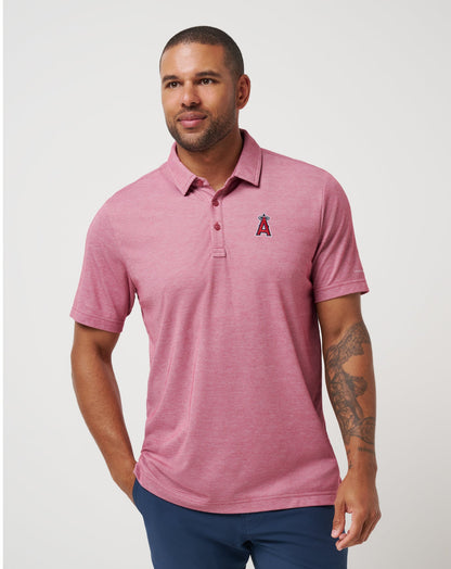 Travis Mathew Los Angeles Angels Playoff Pitch Polo
