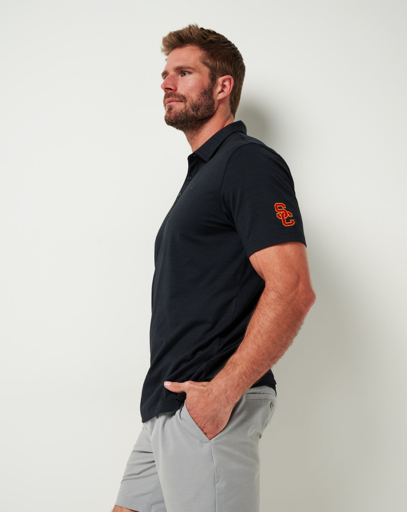 Travis Mathew USC The Heater Polo