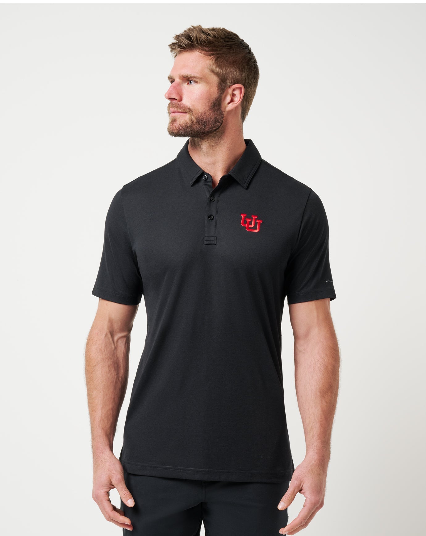 Travis Mathew Utah School Pride Polo