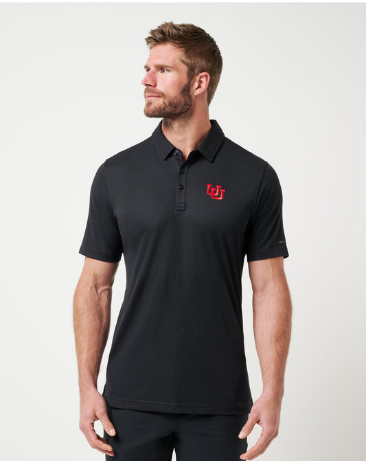 Travis Mathew Utah School Pride Polo