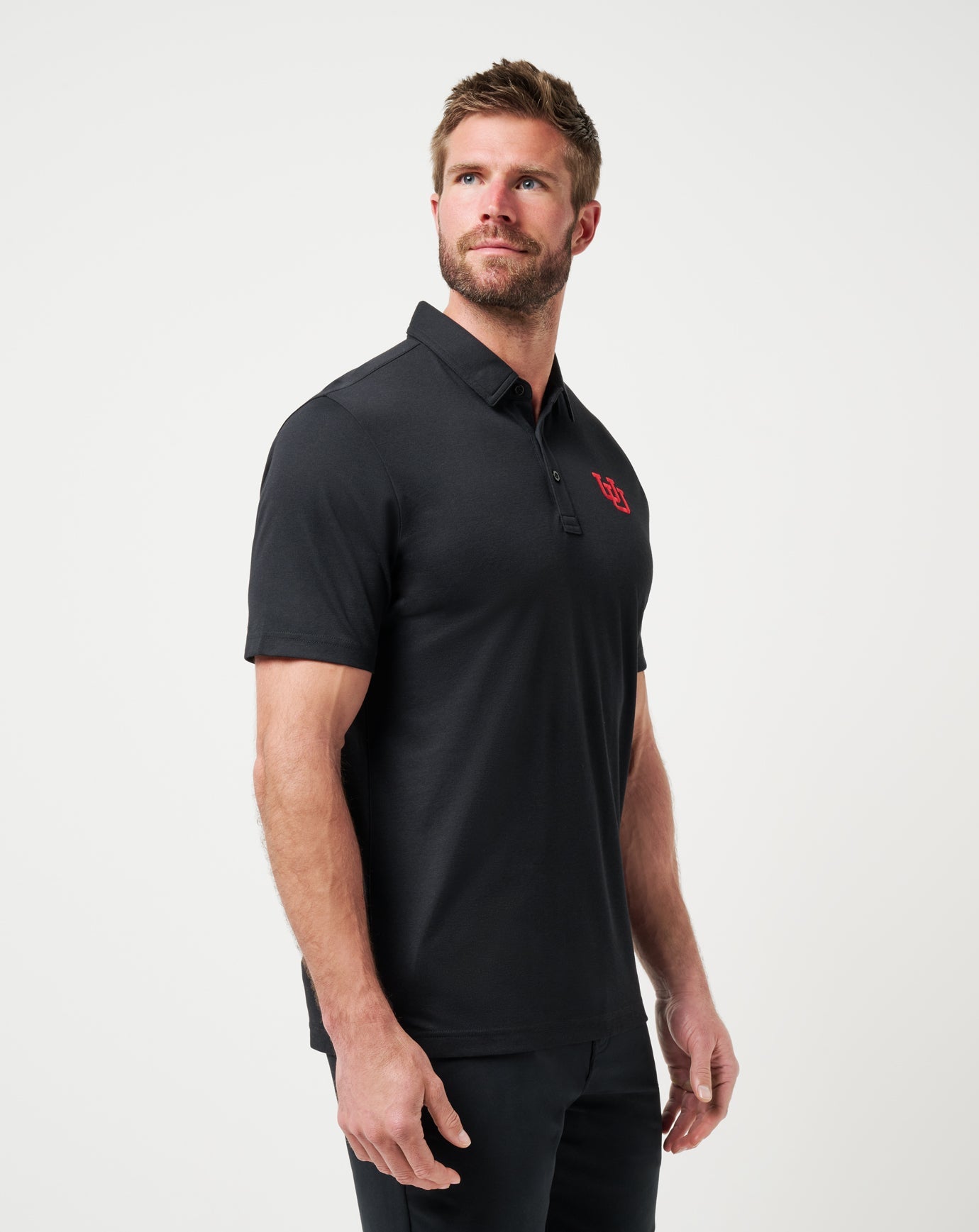 Travis Mathew Utah School Pride Polo