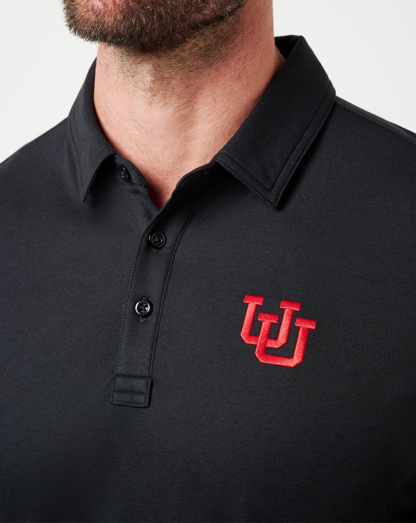 Travis Mathew Utah School Pride Polo