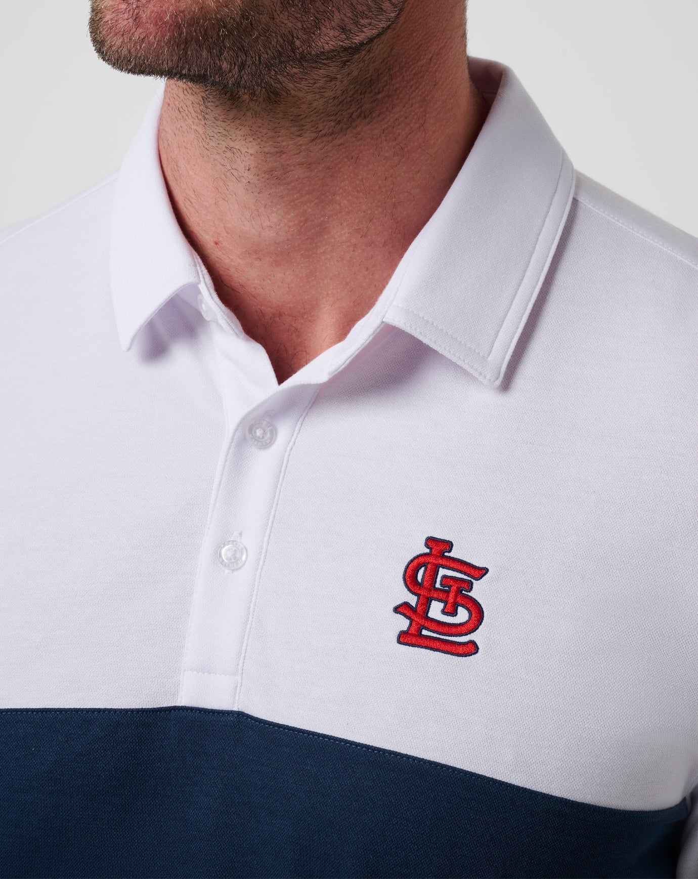 Travis Mathew St Louis Cardinals Home Run Leader Polo