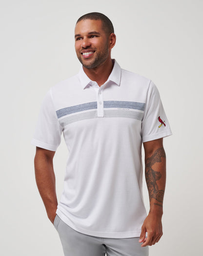 Travis Mathew St Louis Cardinals Top Recruit Polo