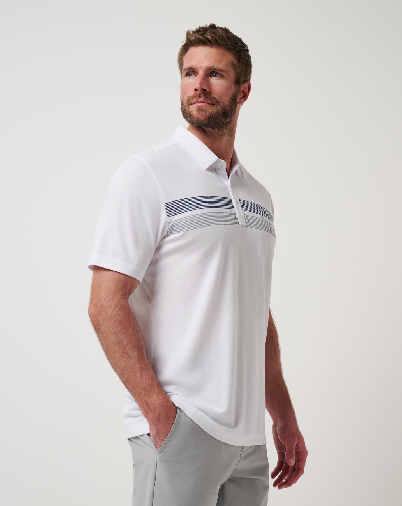 Travis Mathew Atlanta Braves Top Recruit Polo
