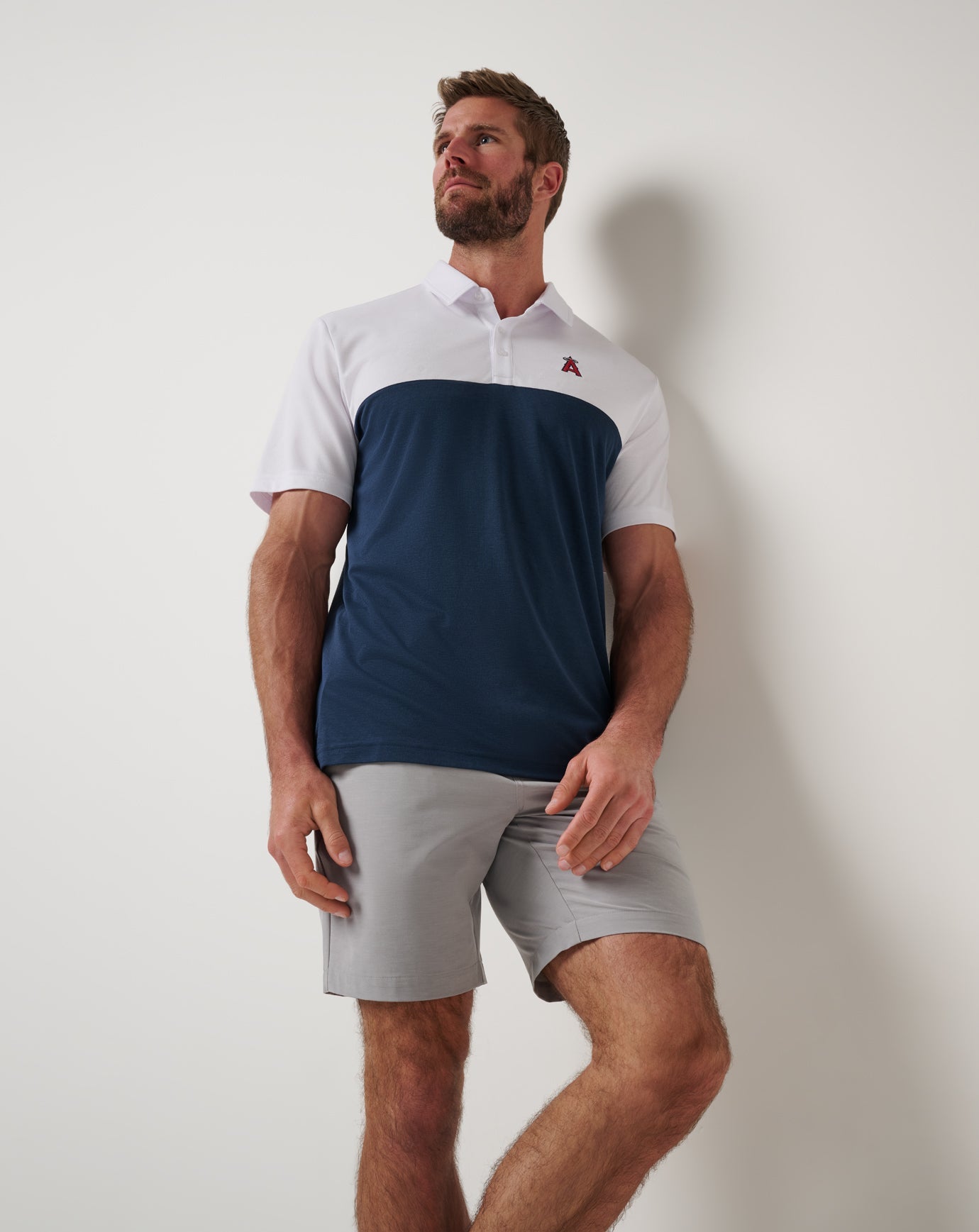 Travis Mathew Los Angeles Angels Home Run Leader Polo
