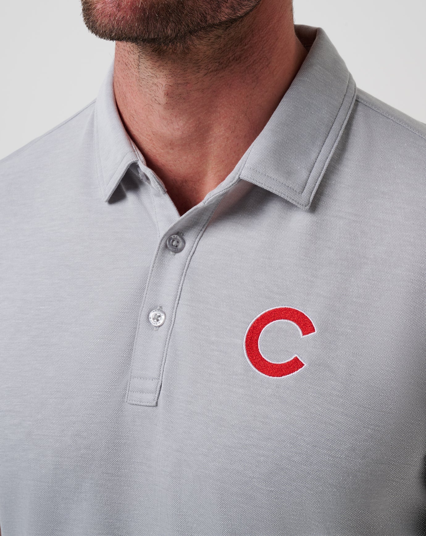 Travis Mathew Chicago Cubs Playoff Pitch Polo
