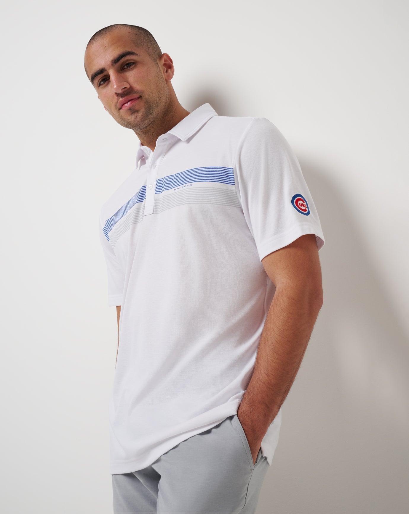 Travis Mathew Chicago Cubs Top Recruit Polo