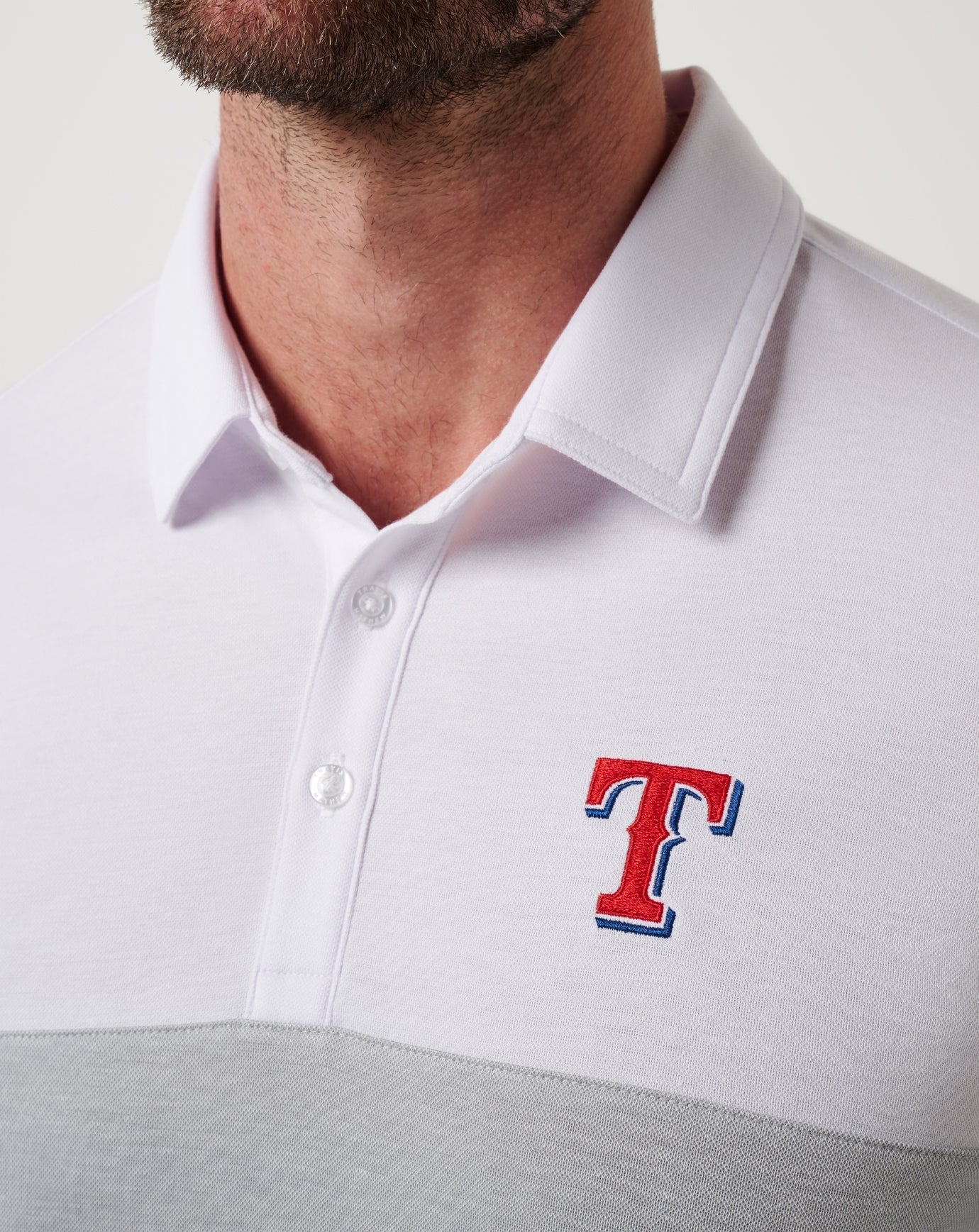 Travis Mathew Texas Rangers Home Run Leader Polo