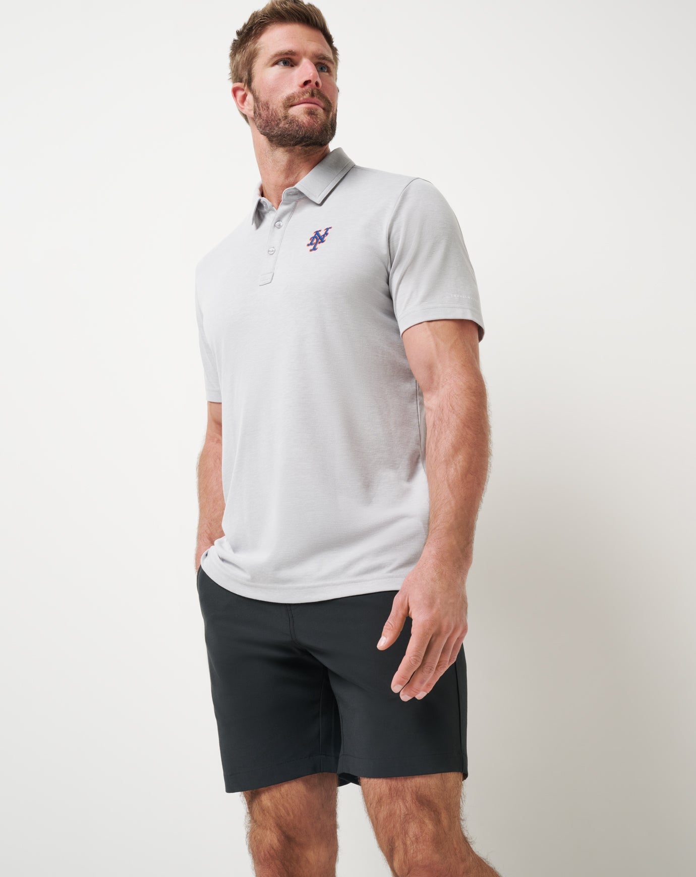 Travis Mathew New York Mets Playoff Pitch Polo