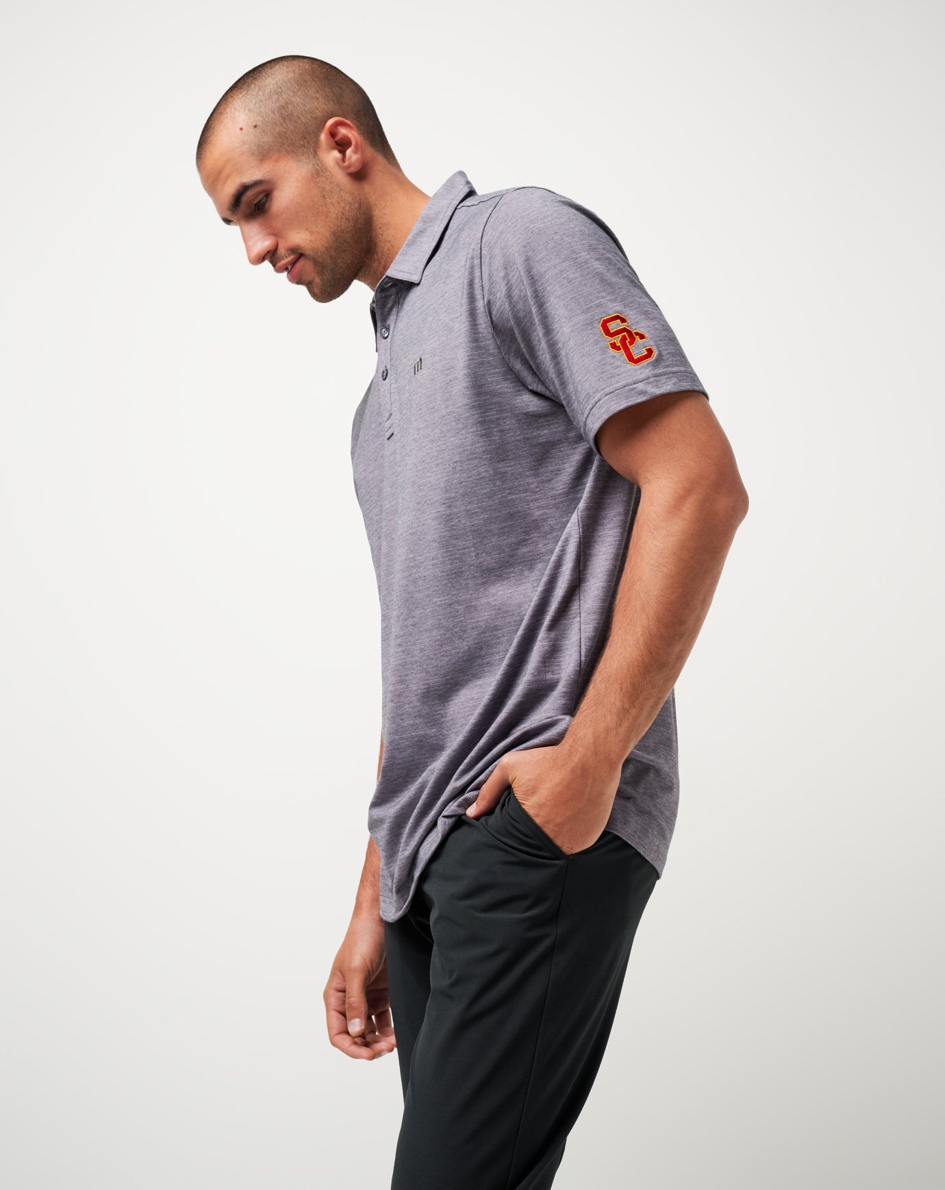 Travis Mathew USC The Heater Polo