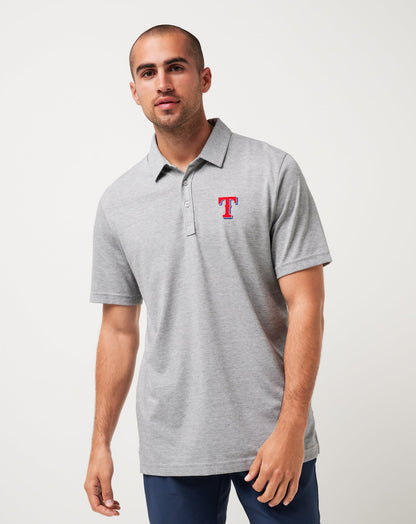 Travis Mathew Texas Rangers The Zinna Polo