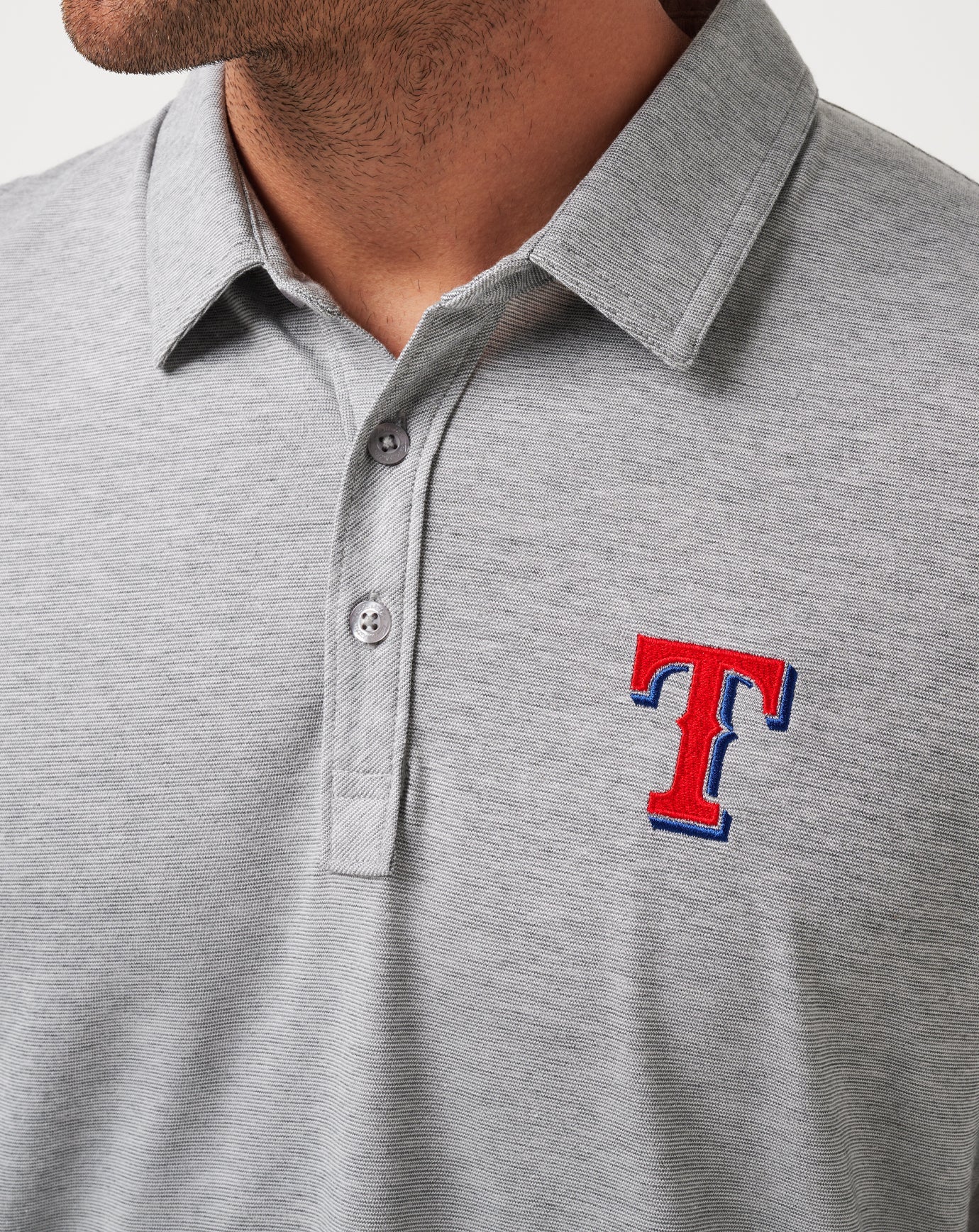 Travis Mathew Texas Rangers The Zinna Polo