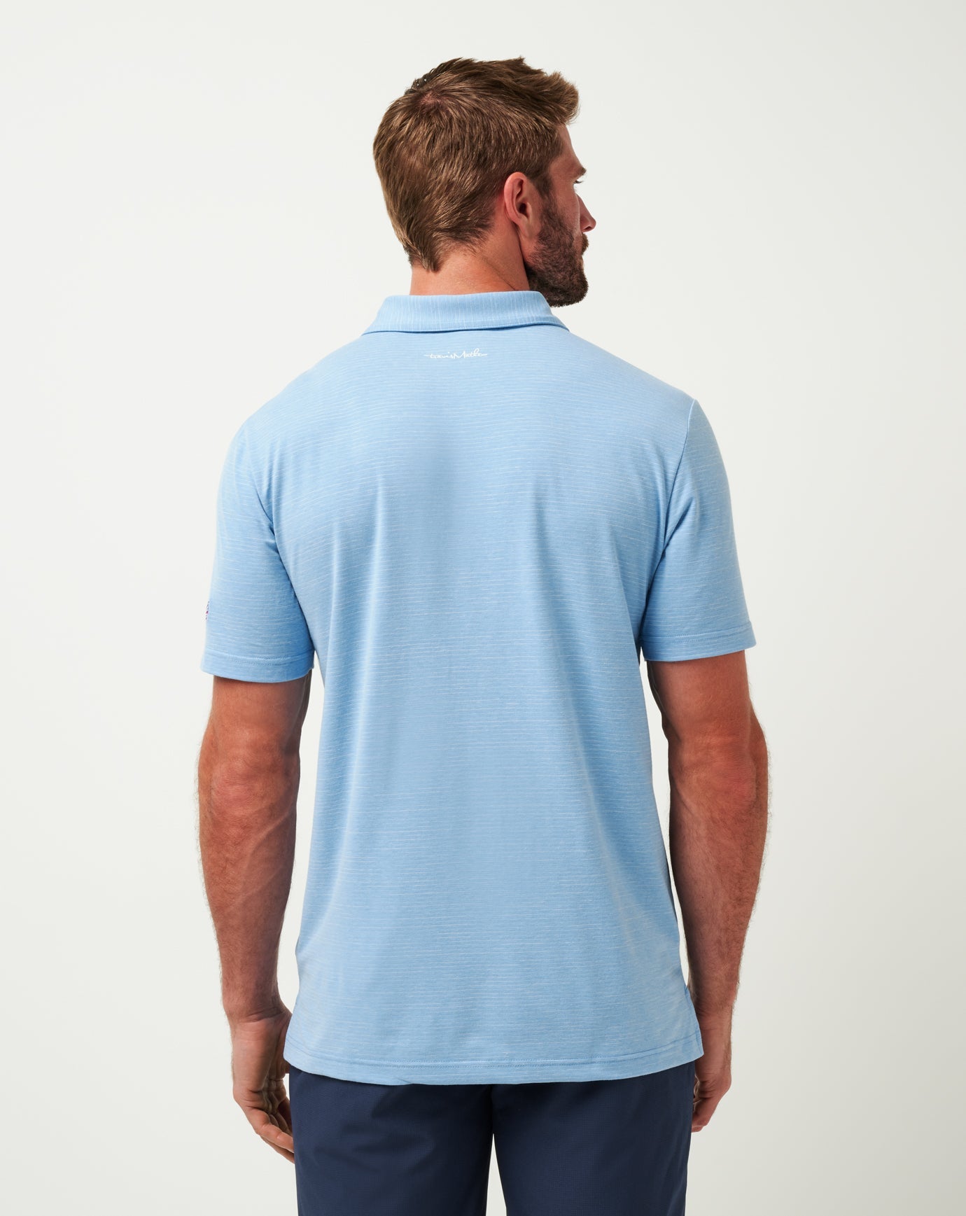 Travis Mathew Texas Rangers The Heater Polo