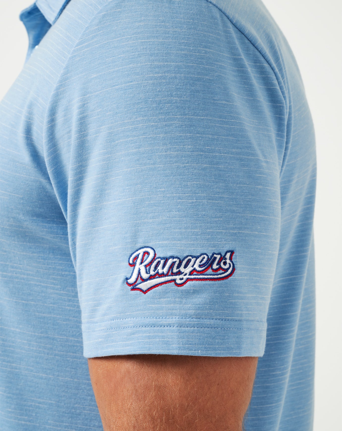 Travis Mathew Texas Rangers The Heater Polo