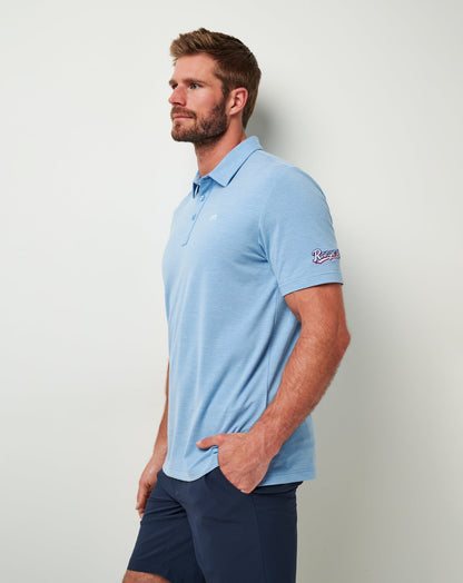 Travis Mathew Texas Rangers The Heater Polo