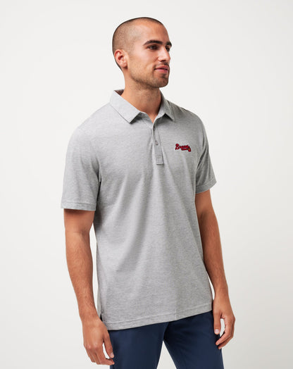 Travis Mathew Atlanta Braves The Zinna Polo